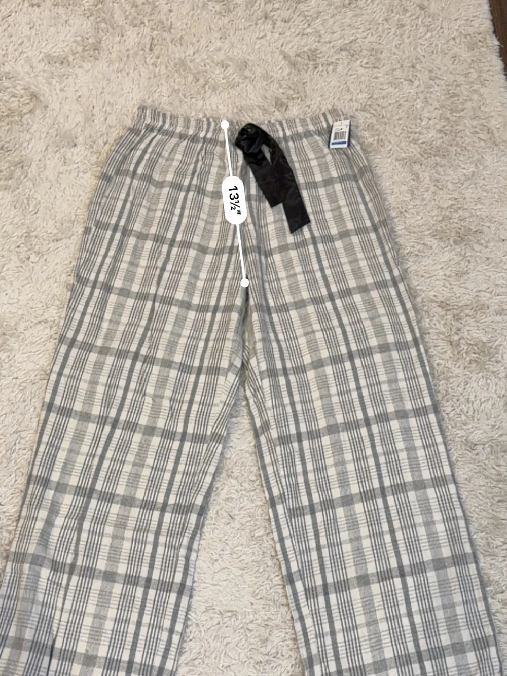 NWT Nautica Gray Plaid Men’s Lounge Pants - XL